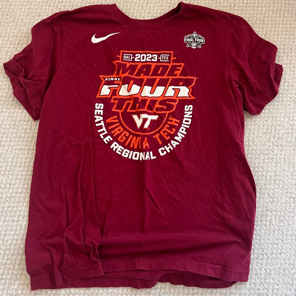 Nike Virginia Tech basketball t shirt